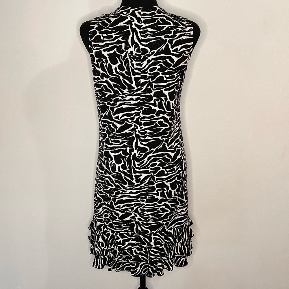 MSK Petite Animal Print Sleeveless Dress - Picture 9 of 13